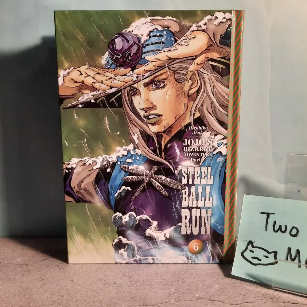 Jojo's Bizarre Adventure Part 7 Steel Ball Run Vol. 1-6 English Manga Bundle